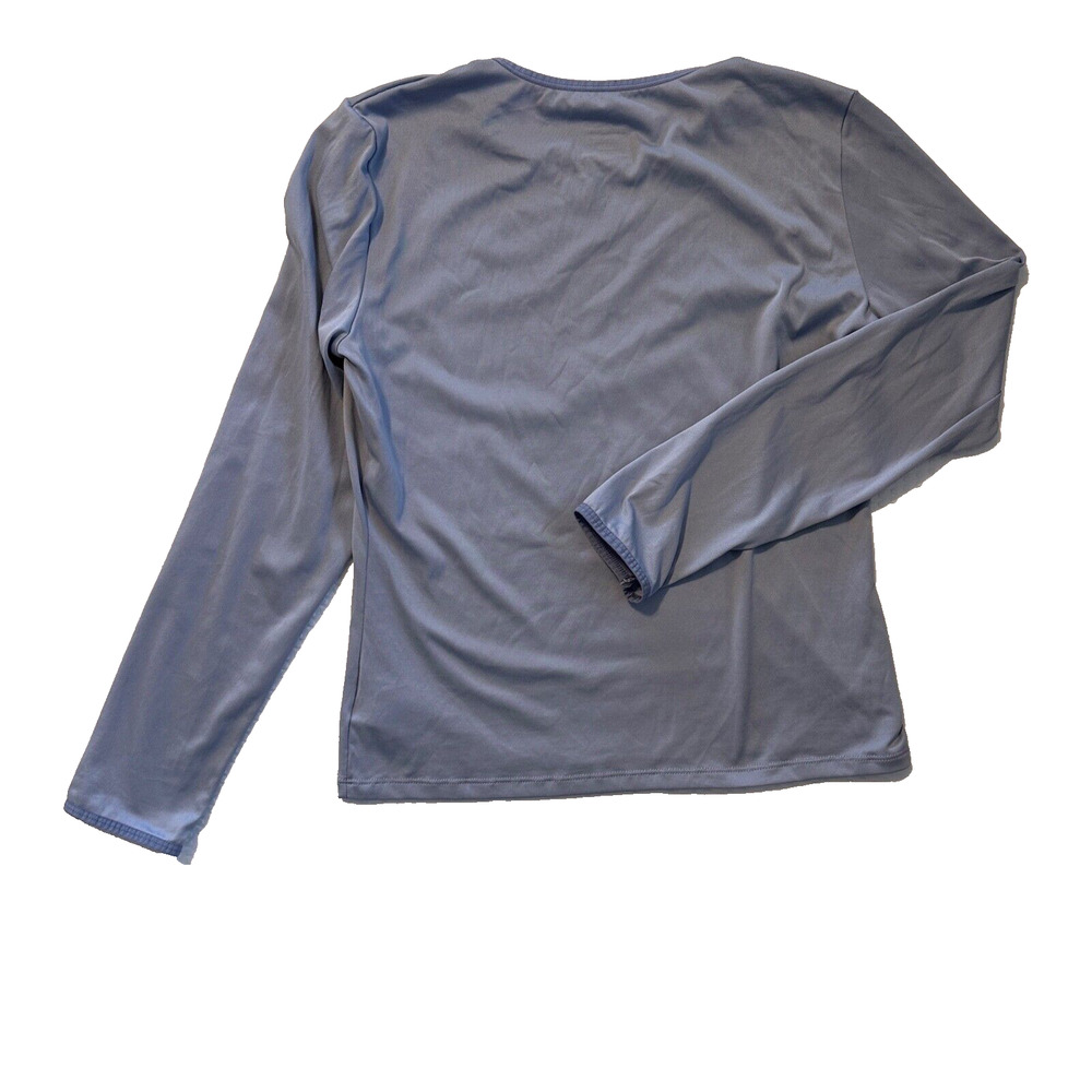 Patagonia Womens Performance Capaline Baselayer M Liteweight USA Periwinkle Blue